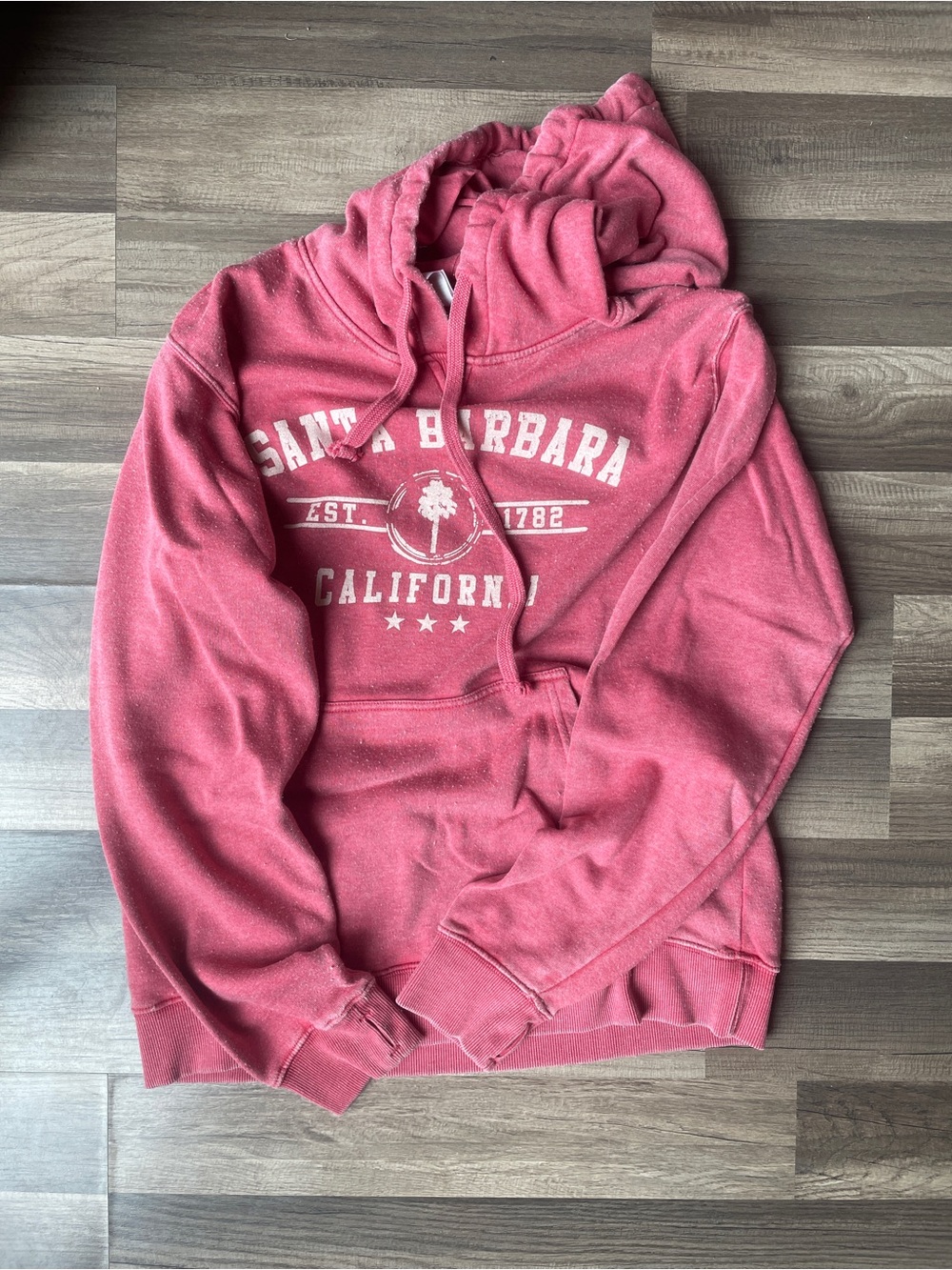 Santa Barbara Pink Hoodie
